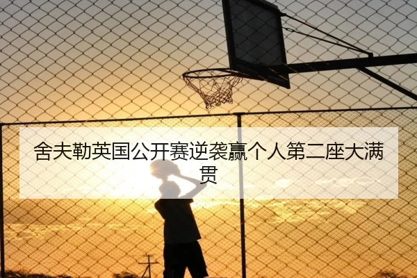 舍夫勒英国公开赛逆袭赢个人第二座大满贯